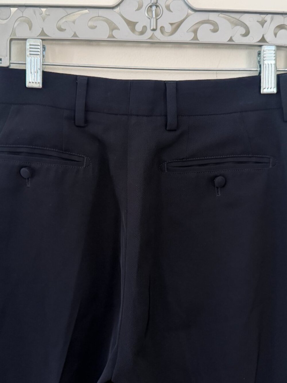 TOM FORD BLACK DRESS SPECIAL OCCASION PANTS 38- 6 - Picture 7 of 11